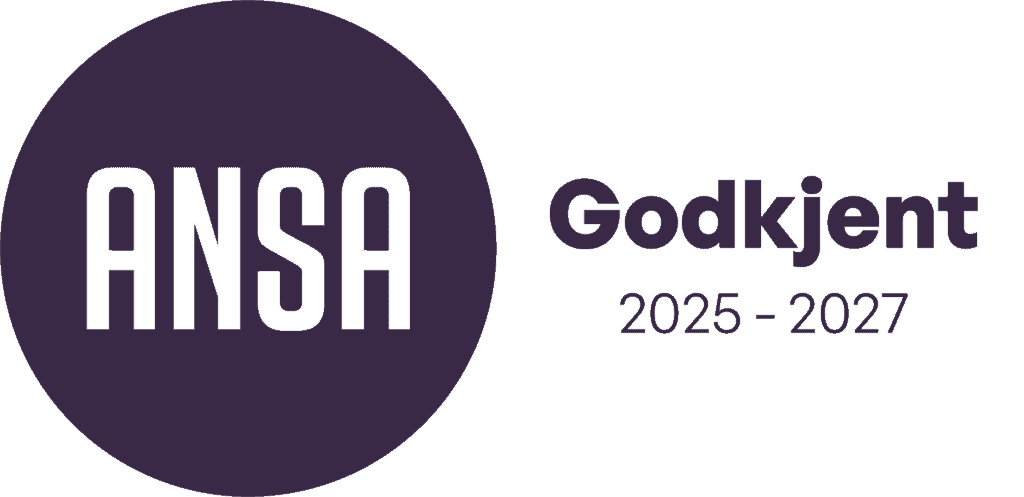 Stempel på ANSA Godkjent 2025-2027